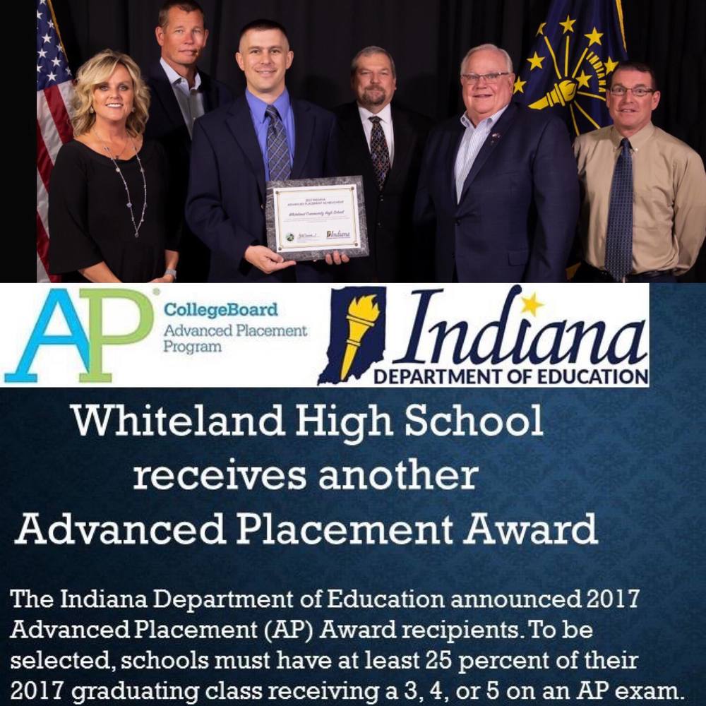 DOE Awards WCHS Another AP Award!