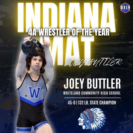 Indiana 4A Wrestler of the Year!!!